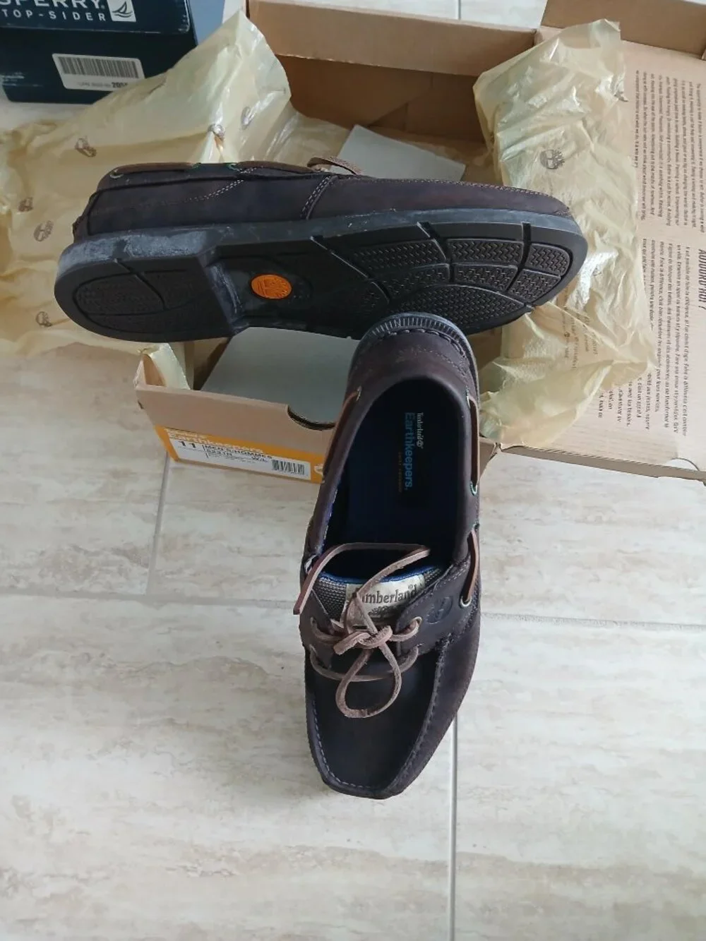 Timberland Earthkeepers brown size 11